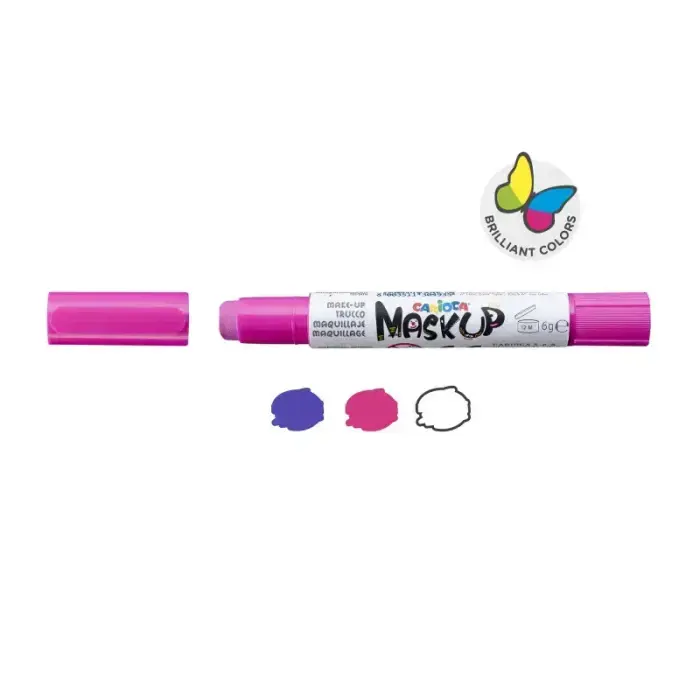 Sejas krāsas CARIOCA Mask Up Princess, 3 krāsas Фото num