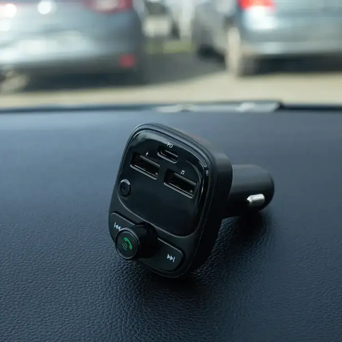 Forever FM transmitter Bluetooth TR-370 black Фото num