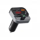 ART transmiter FM bluetooth 5.0 + USB A QC3.0 + Typ C (total 30W) FM-84B black Фото num