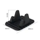 Silicone Car Phone Holder Dashboard Desktop Stand black Foto 10