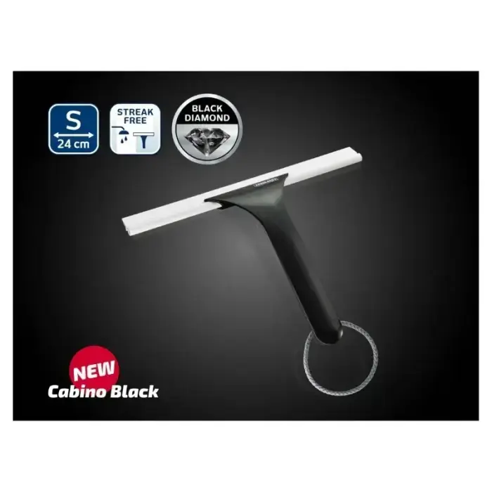 Duškabīnes tīrītājs Cabino Black 24cm Foto 2