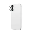 AmazingThing AR Aluminum 2 Lens Glass with Camera Lens Frame for iPhone 16 | 16 Plus - Black Foto 3