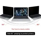 Qoltec Privacy filter 13.3" | 16:9 | Eye protection | Panoramic Foto 7