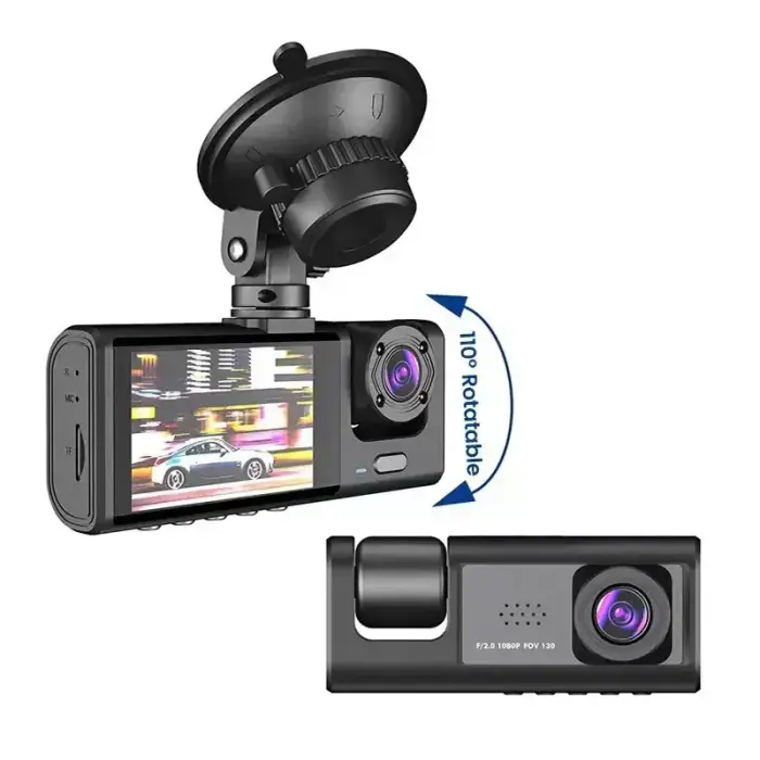 Car Dash Cam DVR-06 2,0 inches + rear camera Foto 9
