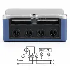 Qoltec Single-phase electronic meter | Energy consumption meter | 230V | 5(60)A | LCD Photo