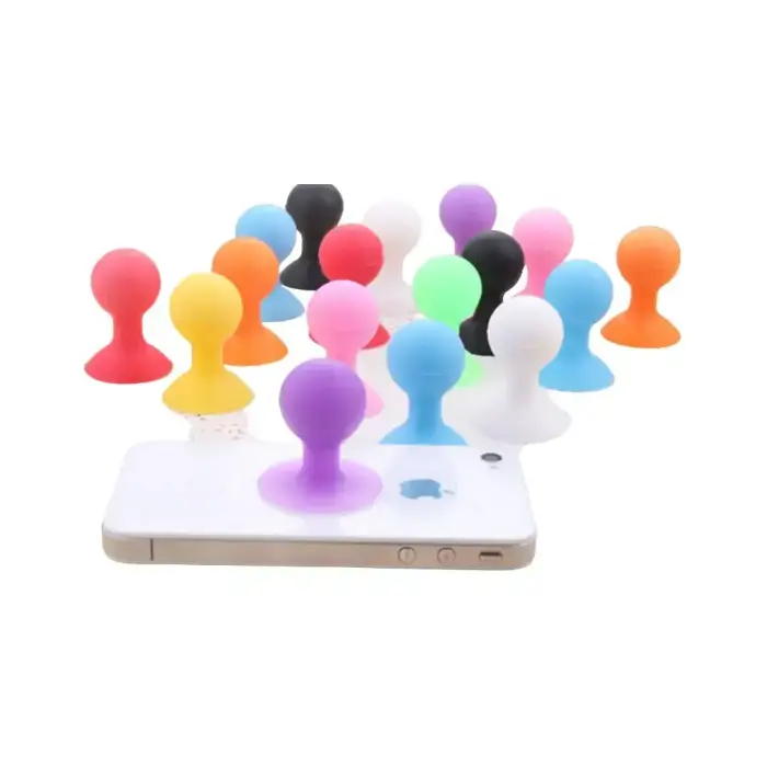 Phone holder with a round head - red Фото num
