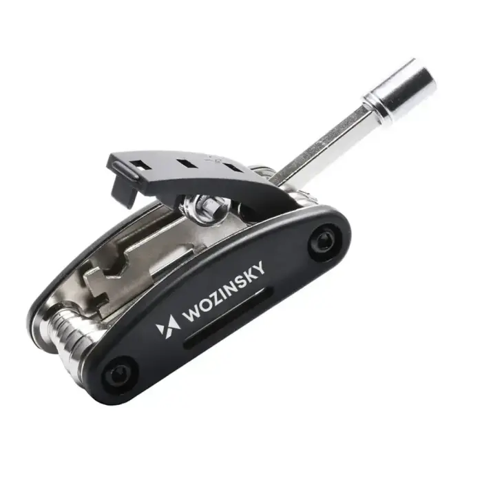 Wozinsky WWZ-01N 16-in-1 Multifunctional Bicycle Repair Tool Set - Black Фото num