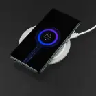 Qoltec Induction Wireless Charger RING | Qualcomm QuickCharge 3.0 | 10W | grey Photo