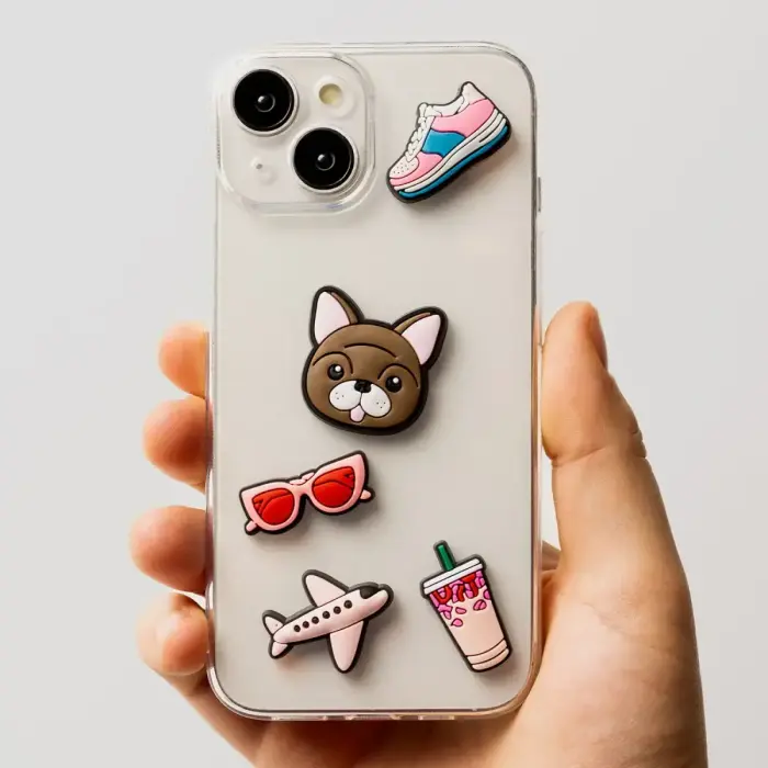 3D Sticker Pink 5pcs set Фото num