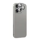 AmazingThing Aviation-Grade Alloy Tempered Glass Lens for iPhone 16 Pro | 16 Pro Max Camera Lens - Gray Foto 1