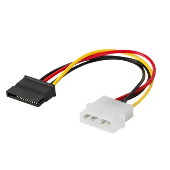 SAVIO AK-10 | 18 см | 1x4pin Molex | 1x15 pin SATA | Напряжение 12V DC|5V DC Фото num