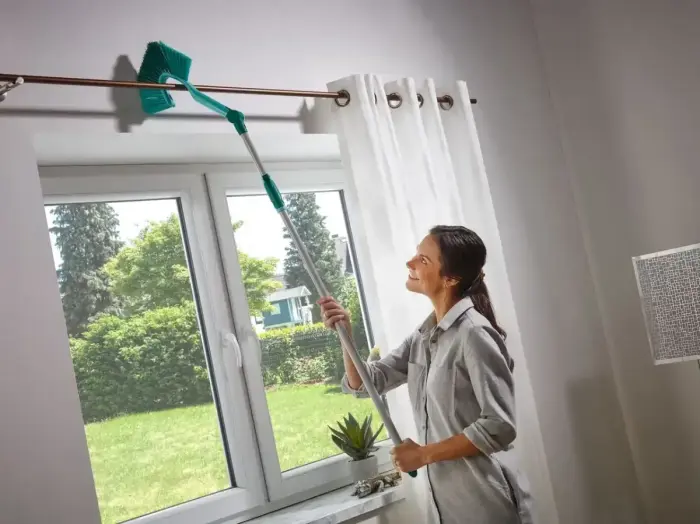LEIFHEIT Dusty Dusting Brush with Telescopic Handle 140-220cm Photo