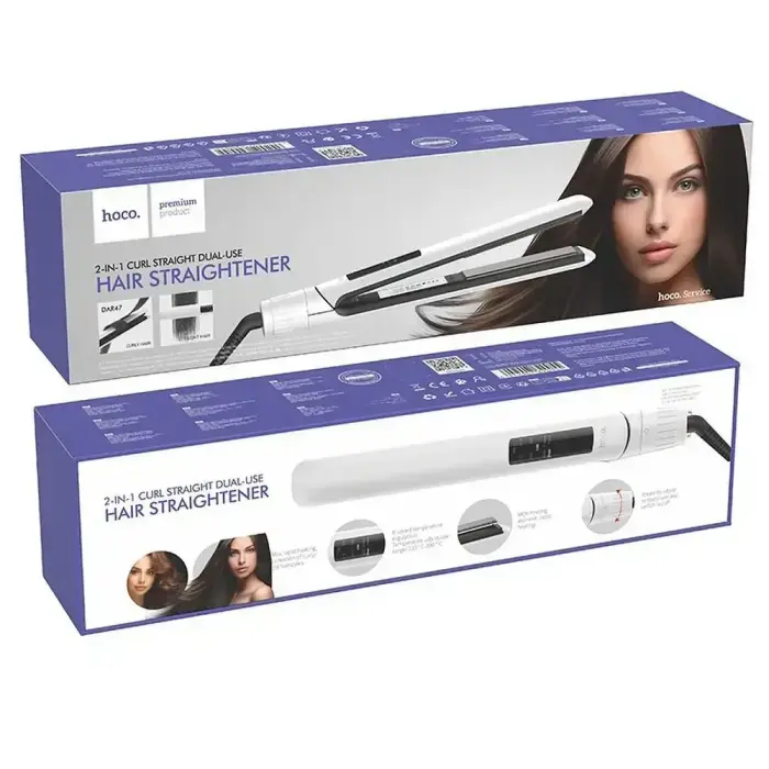 Hair straightener Hoco DAR47 white Photo