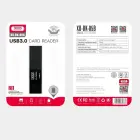 XO card reader 2 in 1 DK05B USB 3.0 black Photo