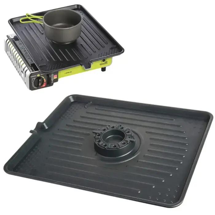 Grill grate for a gas camping stove with a CAST IRON burner function Foto 1
