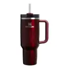 Termokrūze ar salmiņu The Quencher H2.0 Fluted Tumbler 1.18L spīdīgi sarkanbrūna  Foto 1