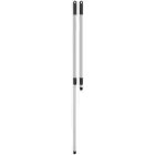 Telescopic brush handle 80-140cm light grey Photo