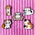 3D Sticker Cat 5pcs set Фото num