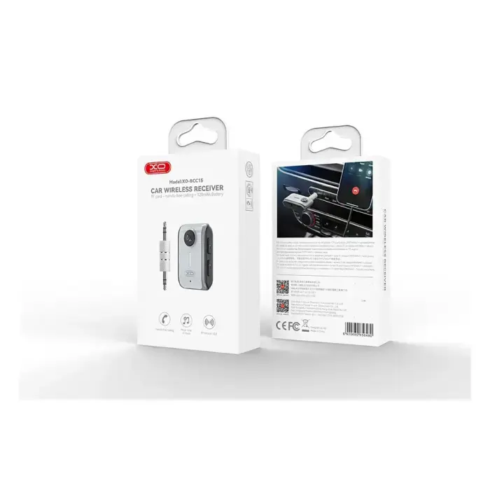 XO transmitter FM BCC15 Bluetooth MP3 jack 3,5 mm black Фото num
