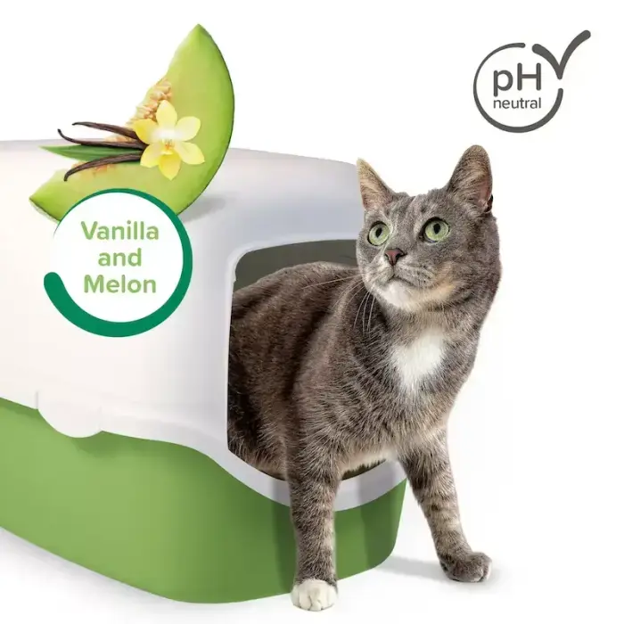 Dezodorants kaķu tualetei - Beaphar Odour killer MULTI FRESH Vanilla and Melon 400G Foto 3
