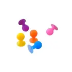 Phone holder with a round head - purple Photo