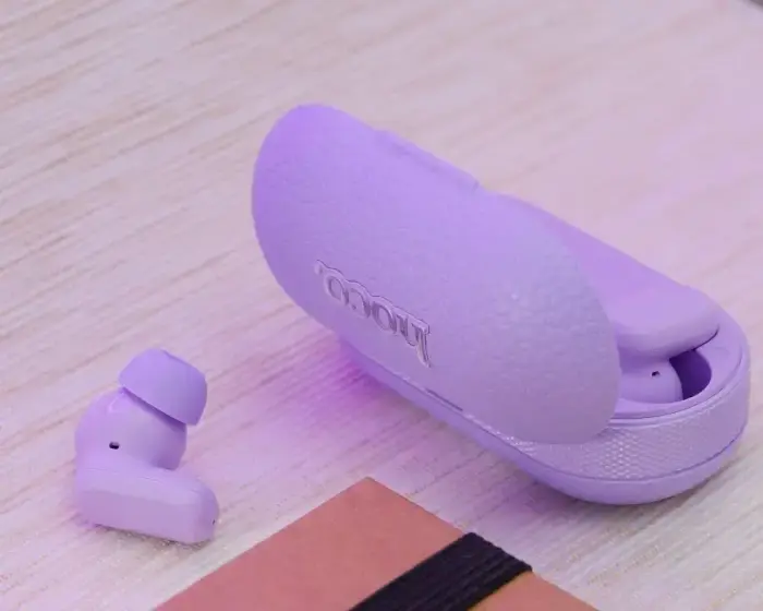 Wireless earphones Hoco TWS EQ19 purple Photo