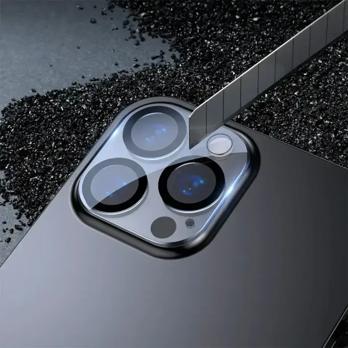 Tempered Glass HARD SILK PRINT for camera (LENS) for Samsung Galaxy S24 Plus (island) Foto 10