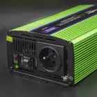 Qoltec Pure Sine Wave Inverter Monolith | battery charger | UPS | 300W | 600W |  12V to 230V Photo