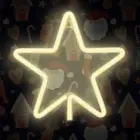 Neon LED CHRISTMAS PENTASTAR warm white FLNE22 Forever Light Foto 4