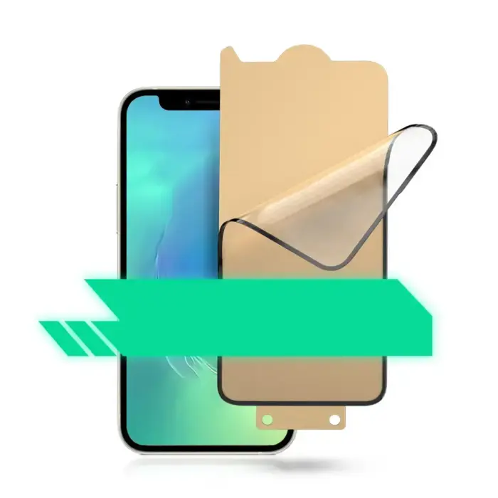 Bestsuit 6in1 set for iPhone 13 mini case | tempered glass flexi | back housing protector film | camera lens tempered glass | cloths | aplicator (D30 Buffer) Foto 12