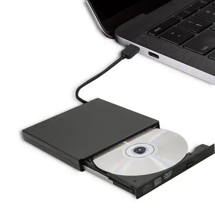 Qoltec External DVD-RW recorder |USB 2:0|Black Foto 7