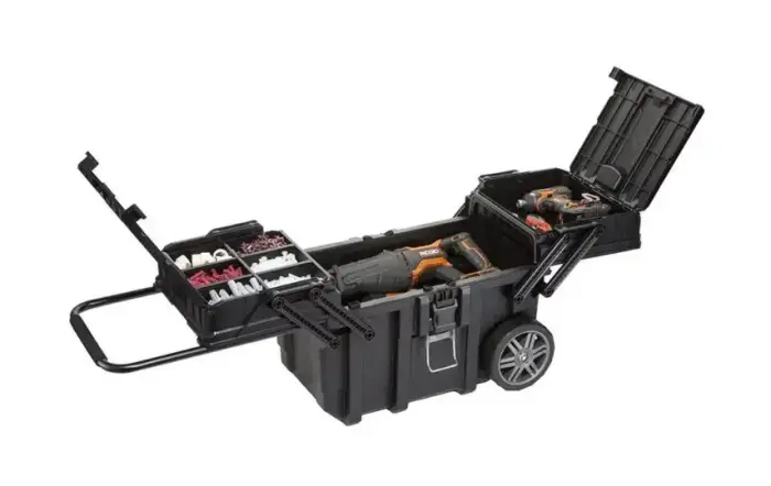 Instrumentu kaste uz riteņiem Cantilever Mobile Cart Job Box 64,6x37,3x41cm Foto 4