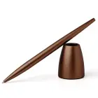 Lexon Scribalu Pen with Base bronze LS64BZ Photo