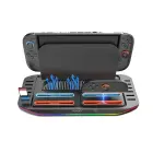 iPega SW2210 Multifunctional Charging RGB Stand for Nintendo Switch 2 Black Foto 2
