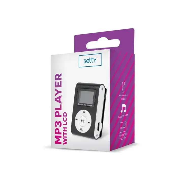 Setty MP3 atskaņotājs ar austiņām komplektā Foto 3