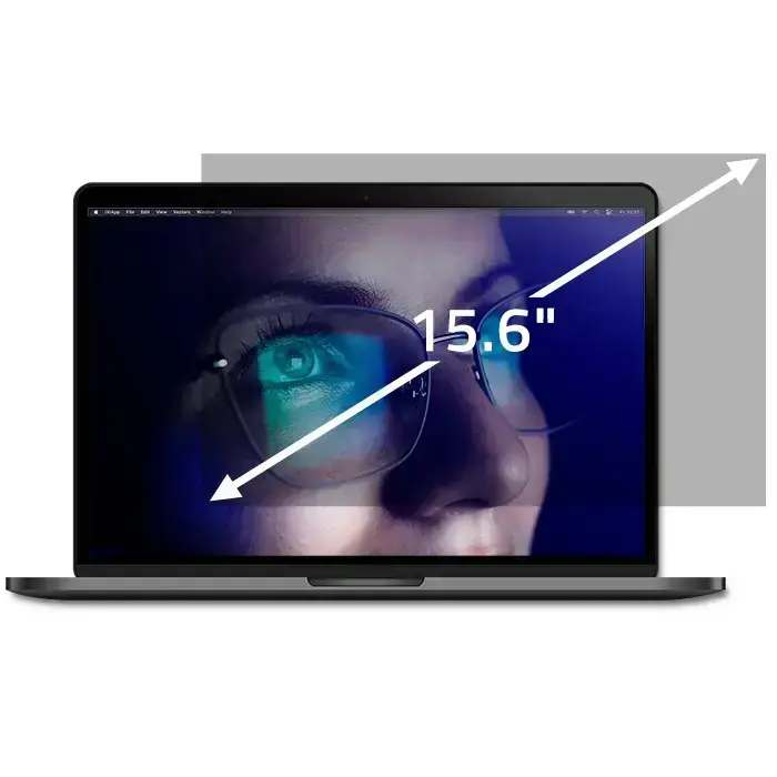 Qoltec Privacy filter 15.6" | 16:9 | Eye protection | Panoramic Foto 2