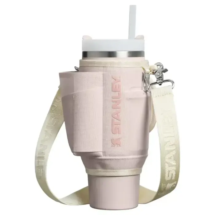 Чехол для термокружки с трубочкой The All-Day Quencher Carry-All 0.89L светло-розовый Фото num