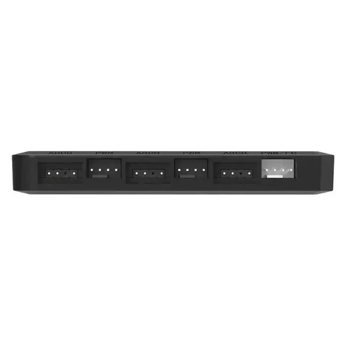 Fan control box for computer Darkflash RC2 RGB PWM + remote controller (black) Photo