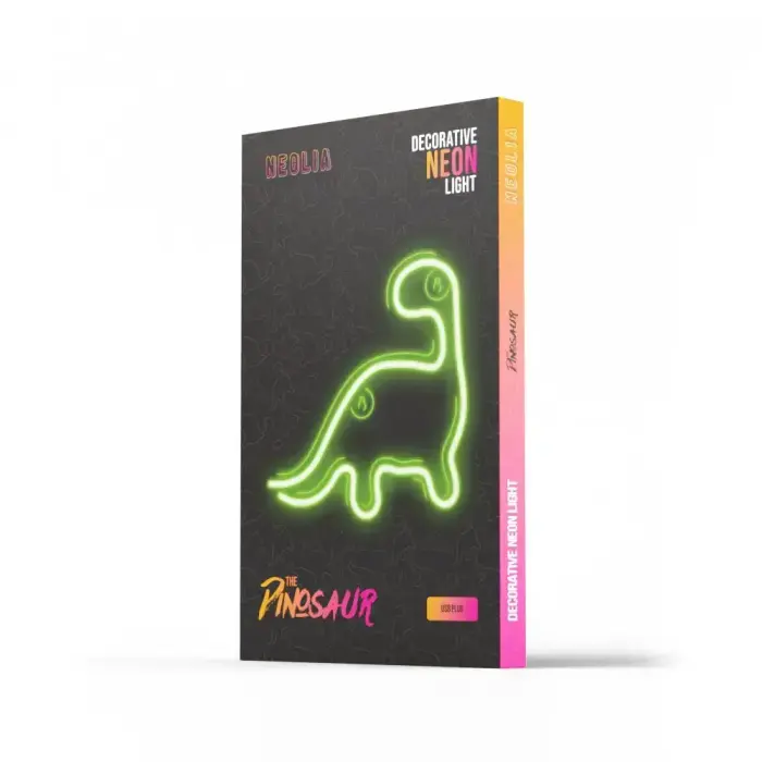 Neon LED Light DINOSAUR green NNE01 Neolia Foto 9