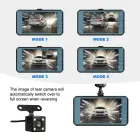 Car Dash Cam DVR-03 4,0 inches + rear camera Foto 8