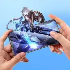 Tempered glass to iPhone 14 PLUS / 13 PRO MAX Hoco HD 5D Guardian shield 10 pcs G14 black Foto 5