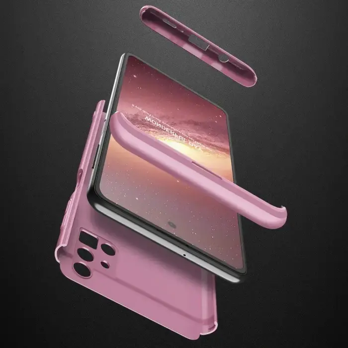 GKK 360 Protection Case Front and Back Case Full Body Cover Samsung Galaxy M51 pink Photo