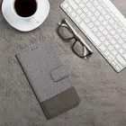 Flip case for Samsung A40 Gomma Book gray Foto 3
