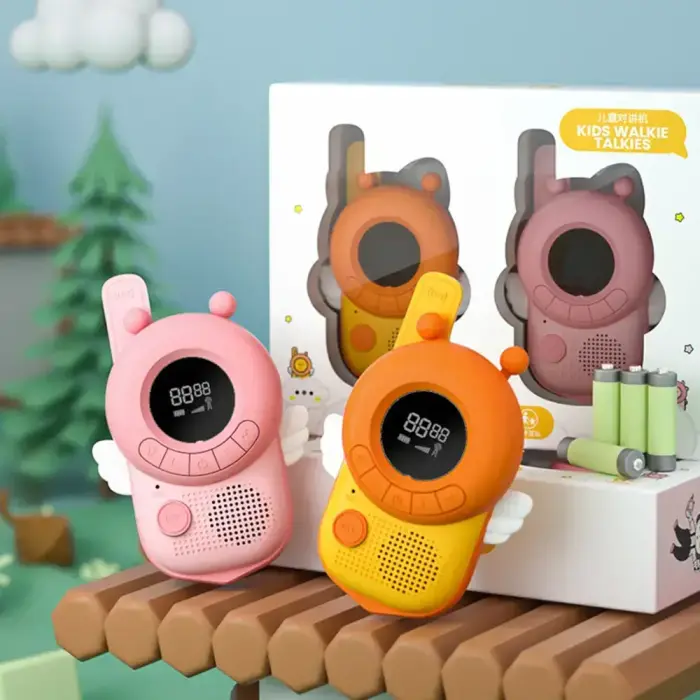 Walkie-talkie for children K22 Bee + Battery Charger + 8xRechargeable HR03/AAA 900mAh Photo