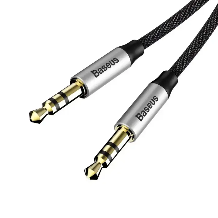Baseus CAM30-BS1 Premium AUX Cable 3.5 mm -> 3.5 mm 1.0m Grey Photo