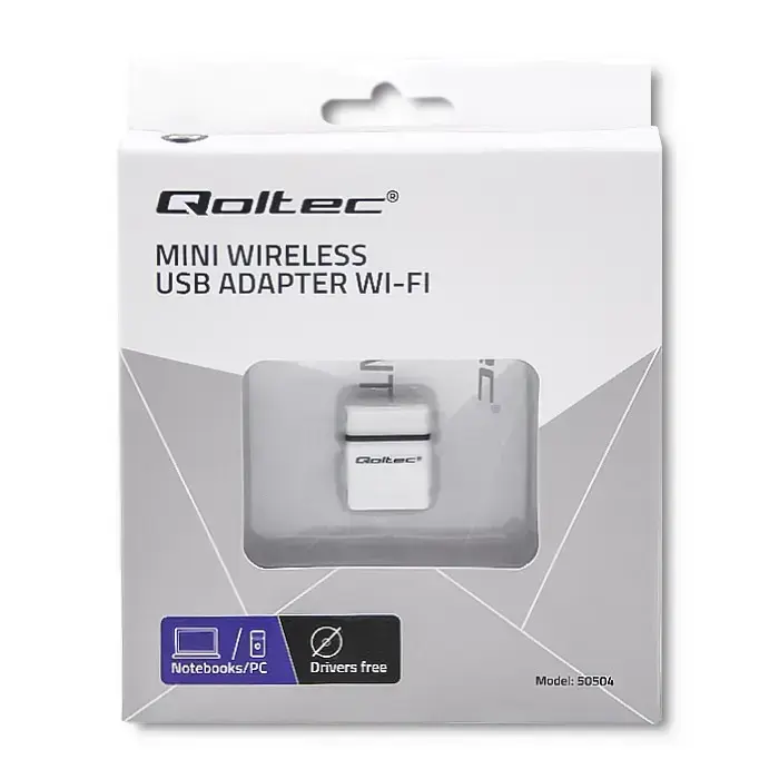 Qoltec Wireless mini adapter Wi-Fi USB | standard N Foto 14