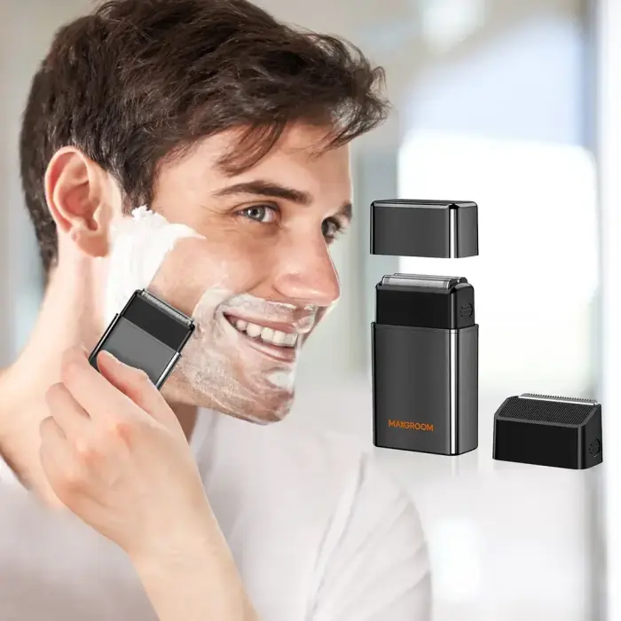 MAXGROOM M-5580 2-in-1 Electric Shaver - Black Фото num