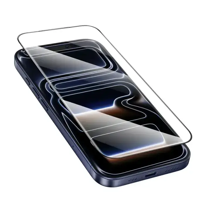 Borofone Tempered glass BF6 Diamond Armor Full Screen HD for Iphone 17 Pro - 10 pieces Foto 4