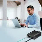 Qoltec Bidirectional Ethernet SWITCH Media Converter 1x RJ45 1x SFP| 1000Mbps | 5V Foto 22