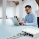 Qoltec Network SWITCH | 5 x RJ45 port | 1000Mbps | Fast Ethernet | LAN Photo